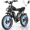 YVY 1500W Electric Bike for Adults,33MPH 20'' Fat Tire Electric Motorcycle,48V 20AH Removable Battery, 30-60 Miles Mountain Bike UL2849
