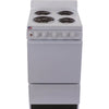 Premier&nbsp;2.4 Cu. Ft. White Freestanding Electric Coil Range