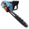 SENIX 15 Amp Electric Corded Chainsaw, 18-Inch Bar and Chain, Automatic Oiler, Tool-Free Chain Tension, CSE15-M