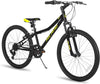 Hiland 24 Inch Mountain Bike, Front Suspension Fork Bicycles for Adults Multiple Colors