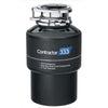 InSinkErator Contractor Series Pro 333 Garbage Disposal, 3/4 HP with Cord in Black - 79343A-ISE