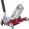 HPDAVV 3 Ton (6,600 lb) Low Profile Aluminum Floor Jack - Quick Lift Pump Hydraulic Service Jack - Lightweight & Durable Garage Jack for Cars & SUVs - Red