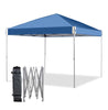 AetherLove 12'x12' Pop Up Canopy Tent with Roller Bag Portable Oxford Shade,210D oxford fabric,Designed for convenience,Blue