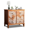 Ktaxon 6 Drawer Dressers Chests Sideboard Country Chests Solid Wood Retro Carved Entrance Cabinet