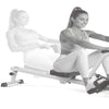 UPGO Rowing Machine Rower Exercise for Home Cardio Workouts, 12 Adjustable Resistance, Includes Digital Monitor and Comfortable Seat Cushion