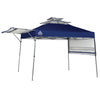 Quik Shade "Summit X" 10 x 17 Foot Straight Leg Pop Up Instant Canopy, Taupe