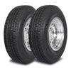 Mastertrack UN203 ST205/75R14 8 Ply 105/101N Load Range D Radial Trailer Tire - ST 205/75/14 205/75R14,Set of 2(No Wheels)