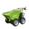 Wallemac WD30W Power Wheelbarrow 660lbs Loading Capacity 212cc 6.5HP Gasoline Engine EPA Recoil Start Motorized Utility Dump Cart Mini Wheelbarrow (B&S Engine)
