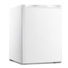 KNDKO 2.6Cu.ft Upright Freezer, Mini Freezer with Reversible Single Door, Removable Shelves, Adjustable Thermostat for Home/Kitchen/Office, Silver