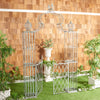 SAFAVIEH Beatrix Outdoor Patio Arbor with Door, Antique Green