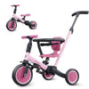 newyoo TR008 5-in-1 Toddler Tricycle with Push Handle, Converts to Balance Bike for 1-3 Year Old, Khaki