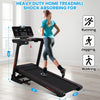 Huloretions Home Treadmill with 18 Level Auto Incline, Foldable Heavy Duty Treadmill with Dedicated Speed Buttons, Digital Performance Display, BMI Calculator & Bluetooth Connectivity, 350 LBS Capacit