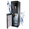 MegaChef Stainless Steel Bottom Load Hot and Cold Water Dispenser 5 Gallon Water Cooler