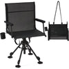 Danrelax 360�� Silent Camo Hunting Blind Chair, Armrests, Side Pouch, Telescopic Legs