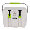 Lifetime 28 qt Bear-Resistant Camping Cooler, Premium High Performance, Ice Retention, Hard Cooler, 20 Can Capacity, Boulder Gray (91289)