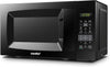 Countertop Microwave with Sound On/Off, Eco Mode, and Convenient One-Touch Button, 0.7 Cubic Foot, White