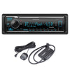 Kenwood KMM-BT332U Bluetooth USB Media Receiver with Alexa, Single DIN, Sirius XM Tuner Kit
