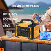 Mondawe 1000W Portable Power Station 1024Wh Solar Generator with AC Outlet for Home Use,Camping,Emergencies