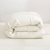 100% Pure Linen Duvet Cover with Button Closure and Corner Ties Soft & Breathable - Natural Full/Queen