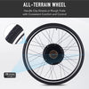 Viribus Electric Bike Conversion Kit 26" Rear Wheel 1000W Hub Motor LCD eBike DIY Set