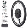 Ktaxon 48V 1000W Electric Bicycle Motor Kit, 26" Front Wheel E-Bike Conversion Kit w/ LCD Display (without Battery)