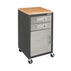 Seville Classics ULTRAHD? 2-Drawer Rolling Steel File Cabinet, Granite Gray