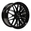 RTX SW20 17x7.5 5x114.3 ET42 CB73.1 Gloss Black Wheel