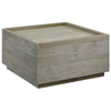 Pemberly Row Contemporary Engineered Wood Coffee Table in Brown