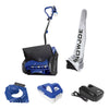 Snow Joe 24V Cordless Snow Shovel Bundle W/ Cover + Ice Scaper, 4.0-Ah Battery & Charger