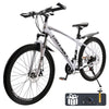ARTUDATECH 27.5 Inch Mountain Bike, Shimano 21 Speed,  Dual Disc Brake Bike for Men Womens Adult, Full Suspension Bicycle