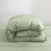 100% Pure Linen Duvet Cover with Button Closure and Corner Ties Soft & Breathable - Natural Full/Queen
