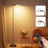 36W LED Floor Lamp, Super Bright Standing Lamp, Modern Stepless Dimmable Torchiere Tall Lamp with Remote Control, 350��Rotating Head Reading Floor Lamp for Living Room, Bedroom, Office