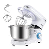 Kitchen in the box Tilt-Head Stand Mixer, Electric Kitchen Mixer with 6.5QT Stainless Steel Bowl, 660W Food Mixer with 6-Speed, Black