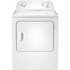 Whirlpool WED4616FW 7.0 Cu. Ft. White Electric Dryer