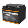 D0NGHOT 12V 100Ah LiFePo4 Lithium Battery, Group 31 Deep Cycle Marine Battery for Trolling Motor