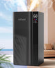 Warm and Cool Mist Humidifier Large Room, 5.3Gal/20L Whole House Humidifiers for Home, Top Fill, Black
