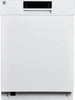 Kenmore 24�?Built-In-Dishwasher w/ 3rd Rack & Turbo Dry-SS Pocket handle