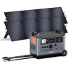 OSCAL PowerMax 6000 Portable Power Station, 3600Wh LiFePO4 Battery with 6000W Output, BP3600 Expansion Battery & 200W Solar Panels, Solar Generator for Camping, Home, Outdoor, Emergency Use