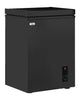 TABU Chest Freezer,3.5 Cu ft Deep Freezer,Garage Ready,Top Open Door,Black
