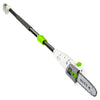 Electric Pole Saw - 6.5 Amp 9.5 Inches bar with 3/8 in. pitch Oregon 8 feet Max Reach easy adjustment chain