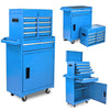 Tool Chest, 5-Drawer Rolling Tool Storage Cabinet with Detachable Top Tool Box, Universal Lockable Wheels